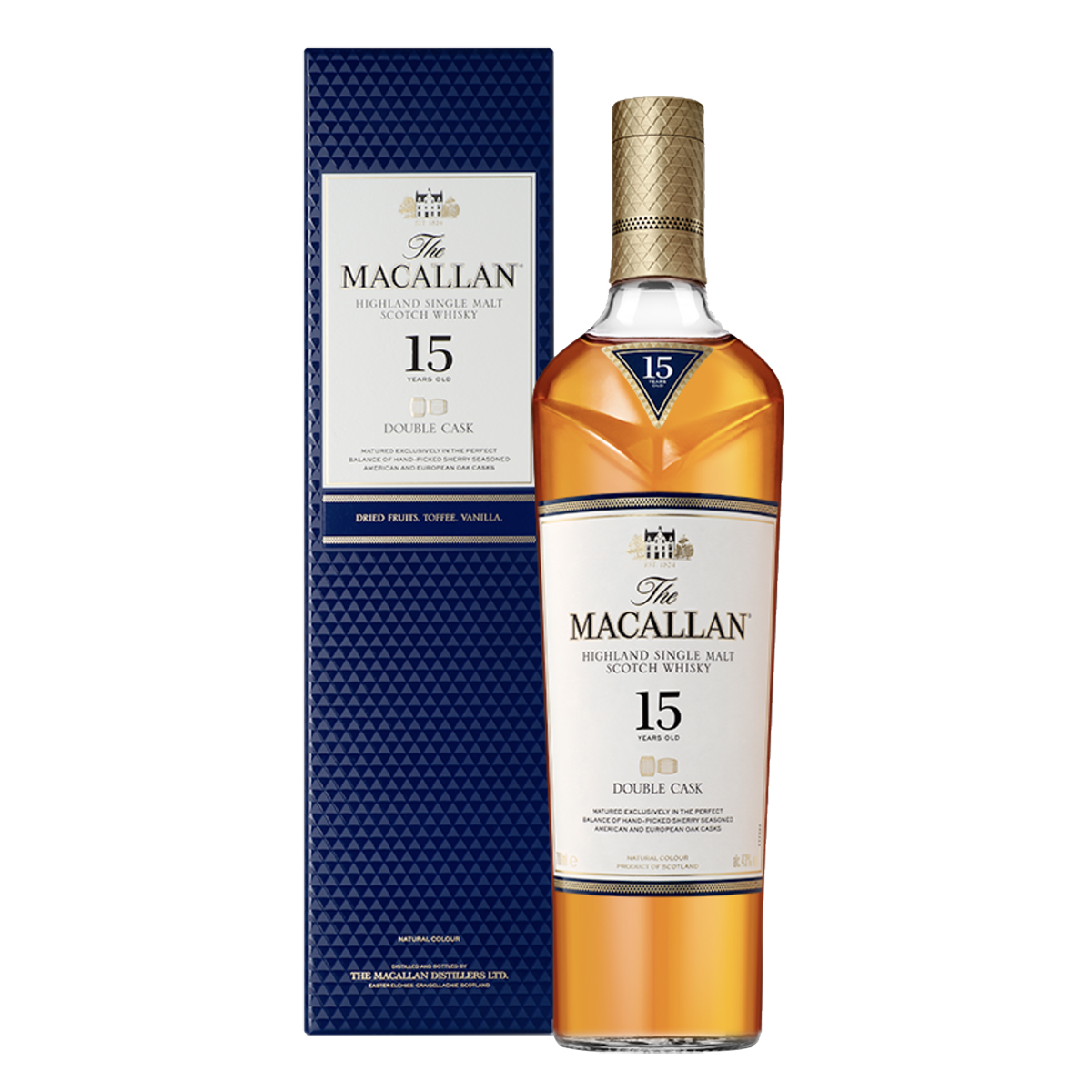 The Macallan 15 Years Old Double Cask Single Malt Scotch